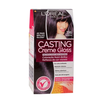 Tintura Creme Casting Coloração N° 316 Ameixa 1 Unidade