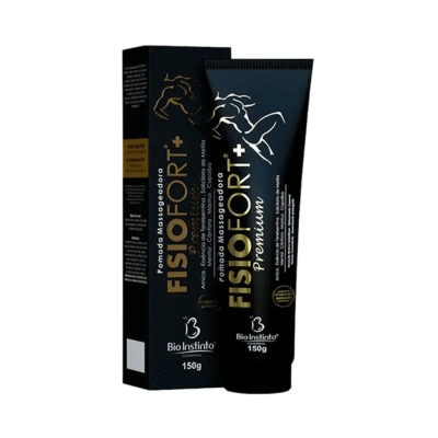 Fisiofort Premium Pomada Massageadora 150g - Alívio de Dores Intensas com Sensação Térmica