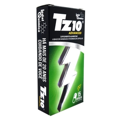 Suplemento Vitamínico TZ10 Advanced 15 Cápsulas