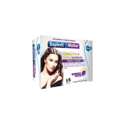 Suplemento Vitamínico Mineral Suplevit Mulher 60 Cápsulas