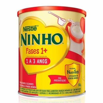 NINHO Fases 1+ – Fórmula Infantil em Pó – 800 g (1 a 3 anos)