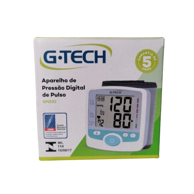 Ap.med.pressao digital automa pulso g-tech gp300