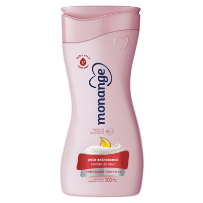 Creme Hidratante Corporal Monange Pele Extra Seca 200ml