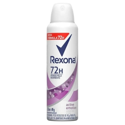 Rexona Active Emotion – Desodorante Antitranspirante Aerosol Feminino – 150 ml