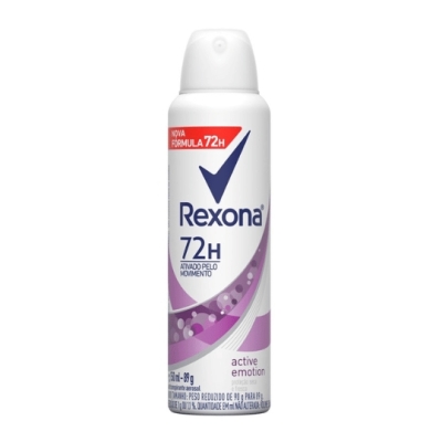 Rexona Active Emotion – Desodorante Antitranspirante Aerosol Feminino – 150 ml