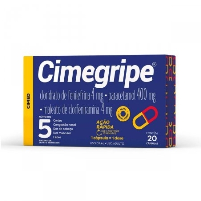 Cimegripe 20cps cimed 