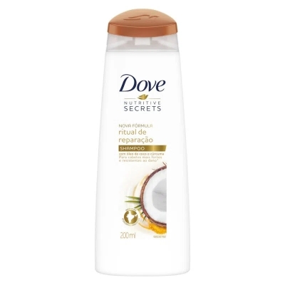 Shampoo Ritual de Reparação Dove Nutritive Secrets 200ml