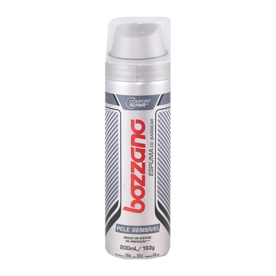 Espuma De Barbear Bozzano Pele Sensível 200ml