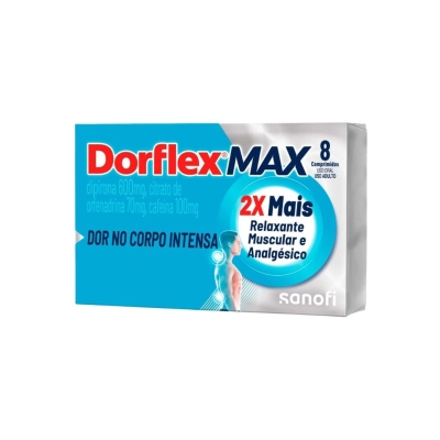 Dorflex max 8cpr