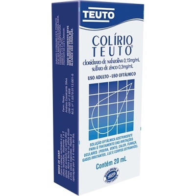 Colírio Teuto com 20ml
