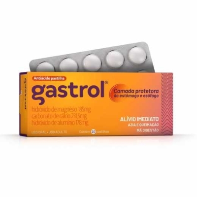 Gastrol 20 pastilhas