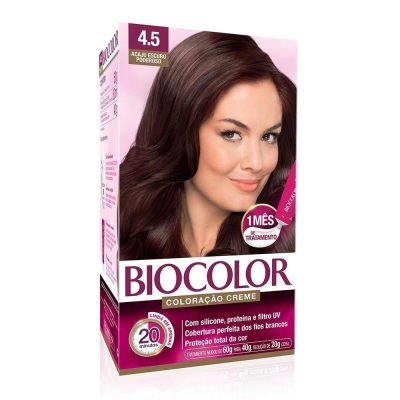 Tintura Biocolor Creme 4.5 Acaju Escuro 1 Unidade