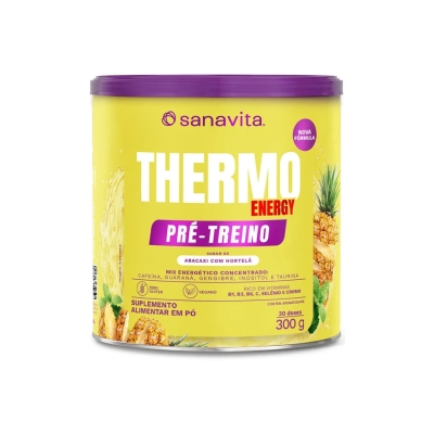 Thermo Energy Abacaxi com Hortelã 300 g Sanavita