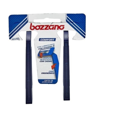 Aparelho de Barbear Bozzano Comfort 2 Unidades