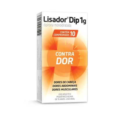 Lisador Dip 1g 10 Comprimidos
