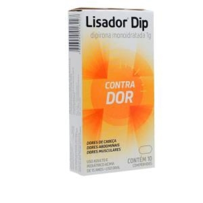 Lisador Dip 1g 10 Comprimidos