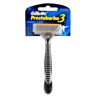 Aparelho de Barbear Masculino Descartável Gillette Ice Prestobarba 3