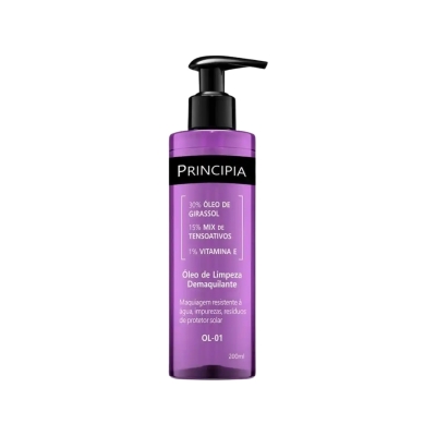 Oleo de limp demaquilante ol-01 principia 200ml