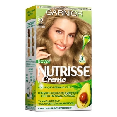 Tintura Nutrisse Creme N° 80 Louro Pátria Amada