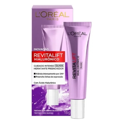 Creme Anti-Idade Olhos L'oréal Revitalift Hialurônico 15ml