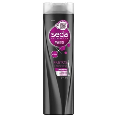 Shampoo Seda Pretos Luminosos 325ml