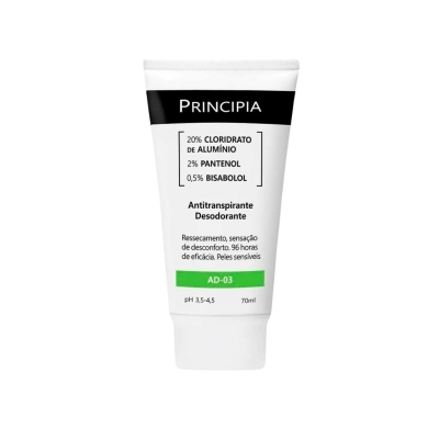 Des antit principia ad-03 desodorante 20%70ml