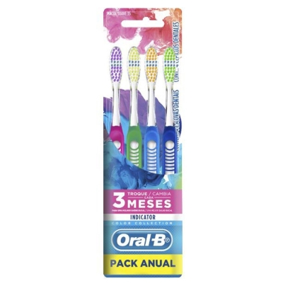 Escova Dental Oral B Indicator Color 35 Leve 4 Pague 2 