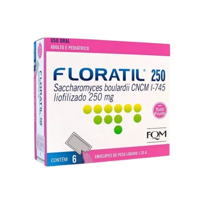 Floratil Pediátrico 200 mg 6 Sachês – Medicamento Probiótico