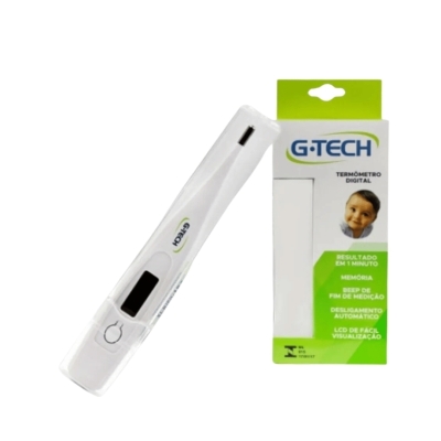 Termômetro Clínico Digital G-Tech THGT1027 Branco