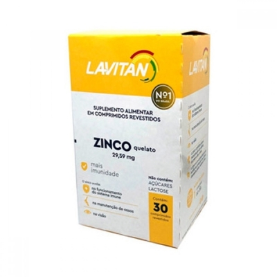 Lavitan zinco 29,59 mg 30cpr
