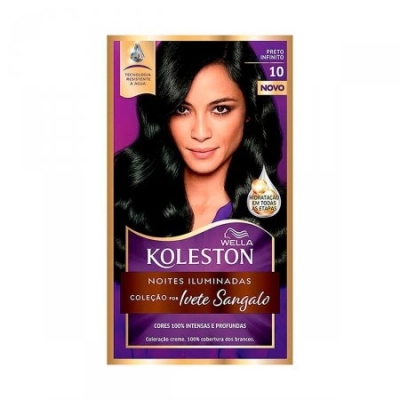 Tintura Koleston 10 Preto Infinito 1 Unidade