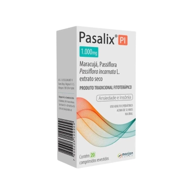 Pasalix PI 1000mg 20 Comprimidos