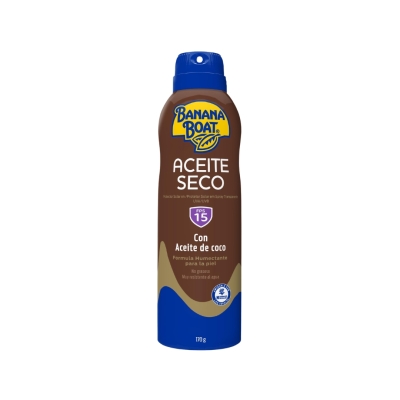 Banana Boat Óleo Bronzeador Aerossol FPS 15 – Spray 170 ml