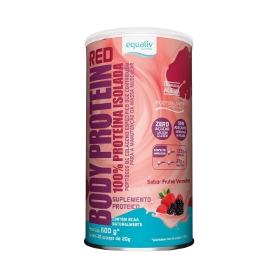 Body Protein Frutas Vermelhas 600G – Suplemento Proteico