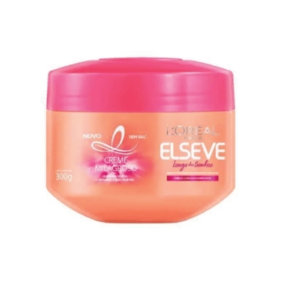Creme Hidratante Elseve Longo dos Sonhos 300g